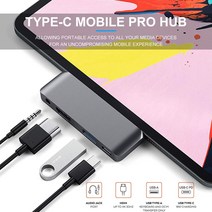 usb허브 c타입허브 호환 (에서 선박 us) USB C 타입 PD 충전 도킹 스테이션 타입-C 허브 어댑터 4K HDMI 3., 한개옵션0