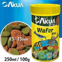 아트아쿠아 와퍼믹스 플레코 안시 코리도라스 쉬림프 사료, 250ml, 1개