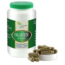 VITA IDEAL 비타아이딜 Olive Leaves (Olea Europea) 470mg120정 올리브 잎 (올레아 유럽) 식물성 캡슐