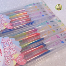 제브라 사라사클립볼펜 마블칼라 0.5mm 5색 세트, 40세트