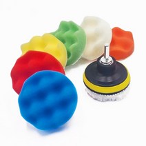 전동드릴 광택패드 차량용 광택 컴파운드 흠집제거 _ 73198EA, 9종 드릴광택패드, 본상품선택