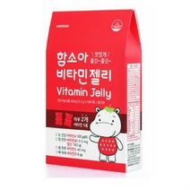 함소아 비타민젤리 딸기맛, 100정, 7개