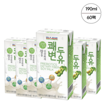 파스퇴르 쾌변두유 플레인 190ml 60입