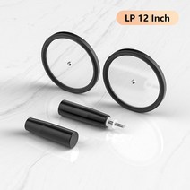 lp판세척기 엘피판 클리너 비닐 레코드 방수 클립 12 인치 7 EP LP 라벨 보호기 깨끗한 안전 청소 브러시, 04 CB-12BJ