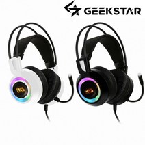 (세컨드찬스 (헤드셋 GEEKSTAR GH60 (리얼 7.1ch/진동/RGB (블랙 진동/리얼/헤드셋/세컨드찬스/블랙, 단일 모델명/품번