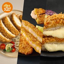 [KT알파쇼핑]알렉스 프리미엄 돈까스 등심3+통새우2+치즈2 (총 10팩)+소스1종