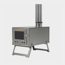 화목난로 불멍 초경량 티타늄 접이식화목난로 연통, 티타늄난로(연통2m)