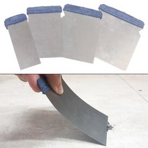 껌긁개 스틸 헤라(4p)아파트 학교 껌떼기 껌제거 껌칼 복도바닥 청소업체