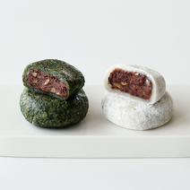 건영 밥알 왕찹쌀떡 50개 6kg (120g x 50개입) 당일생산 당일발송 오후 11시50분까지 주문시 다음날 바로발송 (토 일 공휴일 발송불가), 흰찹쌀떡25개+밥알왕찹쌀떡25개