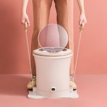 미니탈수기 다용도 가정용 휴대용 세탁 속옷 수동 빨래 만능 원룸 소형 짤순이, B. 초가을 살구