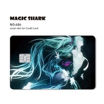 신용카드스티커 Magic Shark Cool Game 애니, 31 686_01 PVC_01 No Chip