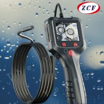 ZCF 고화질 배관 내시경카메라 내시경 산업용 공업용 하수구 전기 카메라 관로 탐지기, 렌즈 8mm 길이15m