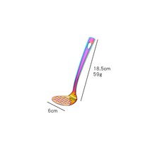 스테인레스 스틸 압착 감자 으깨는 라이저 퓨레 주스 메이커 부드러운 감자 푸셔 주방 가제트 1/2 개, rainbow S