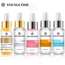 에센스 세럼 일본 사쿠라 에이징 히알루 론산 퓨어 골드 화이트닝 비타민 링클 페이스, 100ml, 여드름 제거