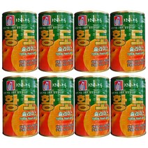 펭귄HC 황도슬라이스 400g x 8캔