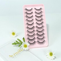 5 10 쌍 3D 밍크 속눈썹 자연 힐 메이크업 Cils 희미한 잔인 Maquiagem, 10Pairs-Y4