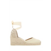 CASTANER 아이보리 캔버스 CARINA 웨지 CARINA6001 IVORY