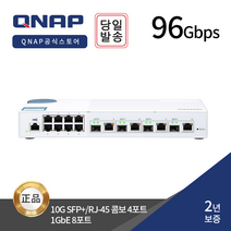[QNAP 정품판매점] QSW-M408-4C 12포트 스위칭허브 ES