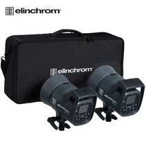 엘린크롬 스튜디오 조명 ELC125 Dual Kit (20736.2), 단품없음
