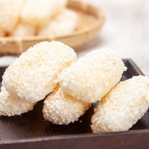 충주 사과 찹쌀유과 3봉 선물세트 한과 전통 간식