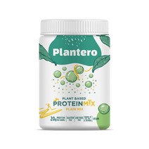 Plantero Plain Protein Isolate Blend 슈퍼그린 믹스 비타민 04kg(08파운드) 13회 분량 단백질 20g 비건 식물 기반 락토스 프리 글루텐 설탕 무