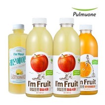 풀무원 청송사과800ml*2+제주감귤800ml*1+레몬에이드700ml*1(총4