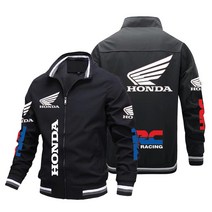 2022 Spring Autumn New Honda Wing HRC Print Men Jacket Casual Women Windbreake Motorcycle Clothing R, [08] 5XL, [06] 6DF77M20222111V