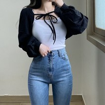 VANANA2 여성 볼레로 가디건+나시 투피스 세트