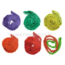 라운드슬링 원형 아이형 국산 슬링바 슬링벨트 크레인바, 아이형(양쪽끝 고리 타입), 10톤, 6M