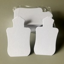시향 일회용 냄새 향 조향 샘플 페이퍼 아로마 종이 고급 향수 시향지, 보틀 두께 85X50mm 50매 오일 히트