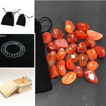 비스무트 돌 천연 자수정흑요석클리어로즈 룬 스톤 불규칙 점술 포춘텔링 레이키 힐링-24, [01] crystal 15-20mm, A15 red agate+crystal 1520mm