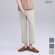 스파오 스파오 스파오 린넨 스트라이프 밴딩 팬츠_SPTC924C10 (P002019737)