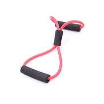 허리 복근 기립근 운동 기구 싯업 TPE 8 단어 피트니스 요가 껌 저항 고무 밴드 스트레치 체육관 장비 익스, 03 빨간