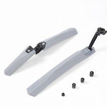 산악자전거 흙받이 흙가드 그레이 산악자전거흙받이 자전거흙받이, 1개
