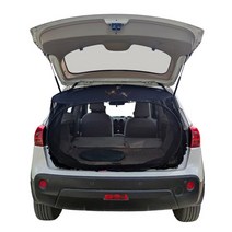 차박 전용 카텐트 차량용 텐트 그늘막 자동차 꼬리 모기장 필드 캠핑카 거즈 여행 트렁크, 노란색 엘