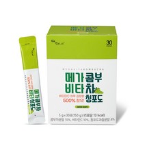 [보틀+파우치 증정] 코코랩 메가비타 콤부차 청포도맛 [5g*30개입]