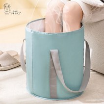 휴대용 접이식 족욕바스켓 발 피로 힐링, 대형, 상세페이지 참조
