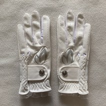 노브랜드 겨울용 극세사 마스터 버니 안티 슬립 가죽 골프 장갑 여성용 통기성 내마모성 손, 01 WHITE_03 20