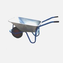 농업용손수레 리어카 이륜차 농사용 구르마 수레 2륜 1륜 핸드카트, 1륜/블루 휠