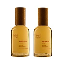 셜리컬리 아르간 헤어 오일 100ml 모로코산 손상 모발 영양 시그니처향, 2개
