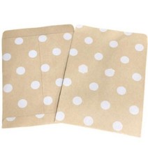 선물포장지 귀여운포장지 페이퍼백 어린이집선물포장, 도트봉투055140YY