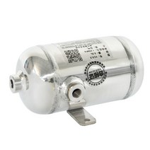 스테인레스 스틸 가스 저장 탱크 304 소형 공기 0.5L 진공 버퍼 압력 탱크 산업용, 0.5l-1