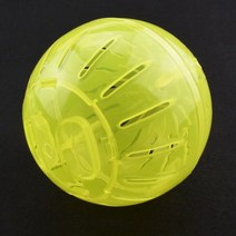 애완동물 용품 햄스터 토끼 작은동물 쇼핑몰 12 10cm 공 마우스 장난감 애완 동물 친칠라 Gerbil 쥐 조깅 휘트니스 볼 케이지 제품, Yellow A-12CM