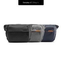 픽디자인 에브리데이 v2 슬링백 6L, 애쉬, 1개, 1개