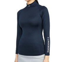 제이린드버그 [제이린드버그] 아사 소프트 컴프레션 GWJT06816 6855 여자 골프 하이넥 이너웨어 티셔츠