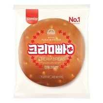 삼립빵.삼립크림빵.삼립 옛날크림빵(75g 12봉), 75g, 12개입