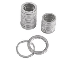 고무와셔 오링 실리콘 구리 스텐 20pcs m6-m26 알루미늄 와셔 가스켓 플랫 금속 와셔 가스켓 플러그 오일 씰링 링 가스켓 패스너 10x14x1mm, 22x29x1.5mm, 20 22x29x1.5mm