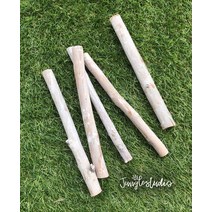 [정글스튜디오] 빈티지우드 행잉봉 20cm 30cm 40cm 우드봉 나무봉 마크라메 재료 DIY 드리프트우드, 20cm(2개)