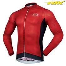 폭스라이더스 춘추긴팔져지 P202 RED / 자전거의류