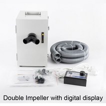 SKYLUN-치과 실험실 진공 집진기 단일 열 클리너, 03 Double impeller